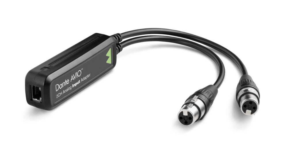 Dante AVIO analog input ADP-DAI-AU-1X0