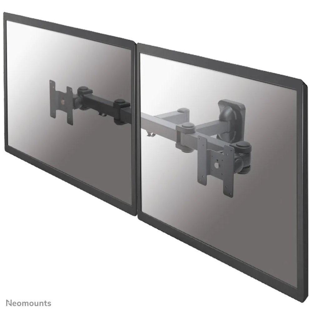NEOMOUNTS BY NEWSTAR FLAT SCREEN DUAL seinäteline 10-27" musta