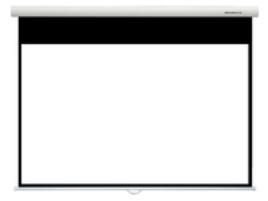 Grandview 109" w/234x146cm valkokangas