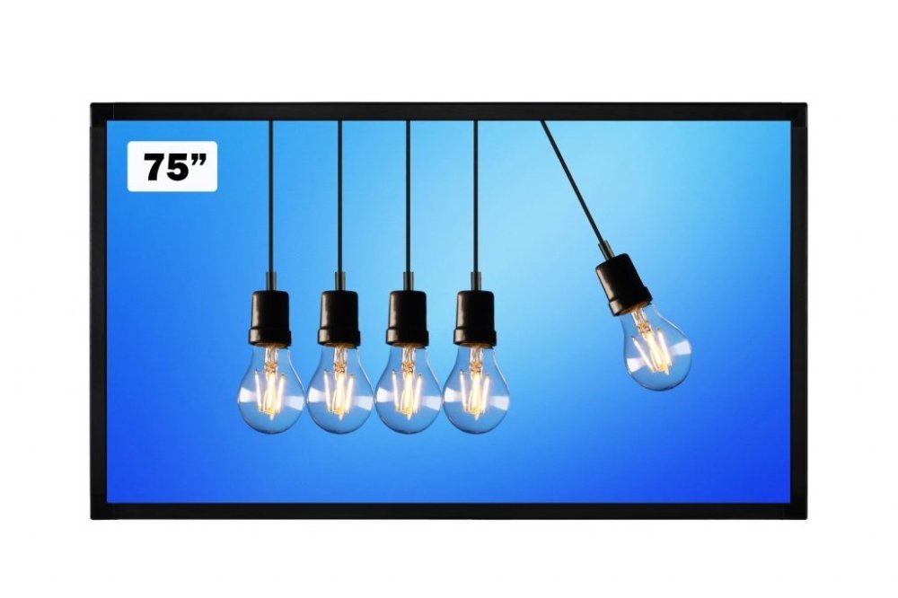 75" Vestel PDX75U36/6, UHD, 24/7, 1000nit