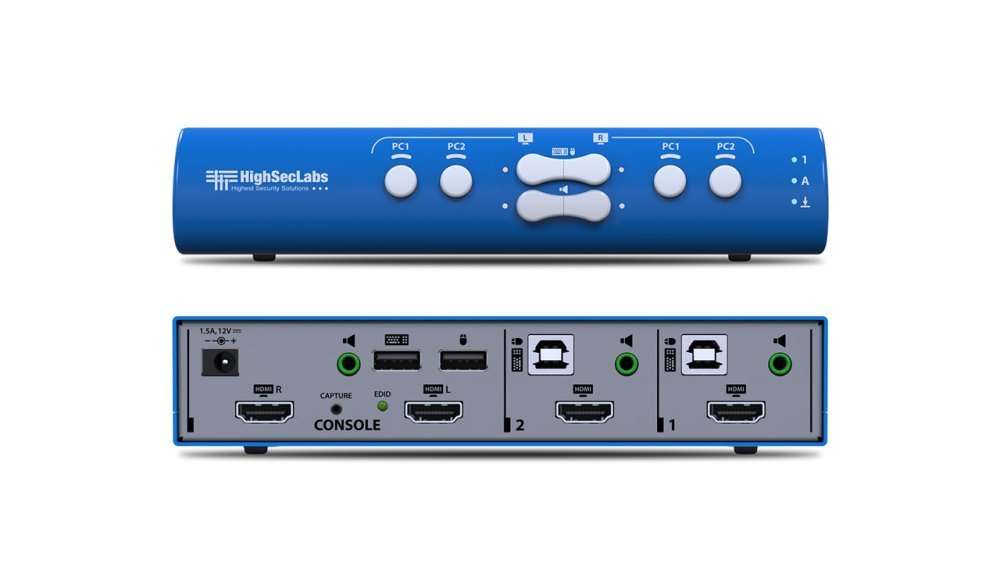 HSL suojattu HighSecLabsin mini videomatriisi SX22H-M